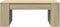 vidaXL - Salontafel - 102x55x42 - cm - bewerkt - hout - sonoma - eikenkleurig