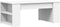 vidaXL - Salontafel - 102x55x42 - cm - bewerkt - hout - wit