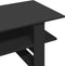 vidaXL - Salontafel - 102x55x42 - cm - bewerkt - hout - zwart