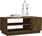 vidaXL - Salontafel - 102x55x43 - cm - bewerkt - hout - gerookt - eikenkleurig