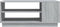 vidaXL - Salontafel - 102x55x43 - cm - bewerkt - hout - grijs - sonoma - eikenkleurig