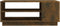 vidaXL - Salontafel - 102x55x43 - cm - bewerkt - hout - sonoma - eikenkleurig