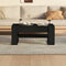 vidaXL - Salontafel - 102x55x45 - cm - bewerkt - hout - zwart