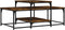 vidaXL - Salontafel - 102x60x45 - cm - bewerkt - hout - gerookt - eikenkleurig
