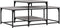 vidaXL - Salontafel - 102x60x45 - cm - bewerkt - hout - grijs - sonoma - eikenkleurig