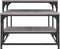 vidaXL - Salontafel - 102x60x45 - cm - bewerkt - hout - grijs - sonoma - eikenkleurig