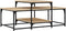vidaXL - Salontafel - 102x60x45 - cm - bewerkt - hout - sonoma - eikenkleurig