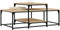 vidaXL - Salontafel - 102x60x45 - cm - bewerkt - hout - sonoma - eikenkleurig