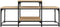 vidaXL - Salontafel - 102x60x45 - cm - bewerkt - hout - sonoma - eikenkleurig