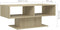 vidaXL - Salontafel - 103,5x50x44,5 - cm - bewerkt - hout - sonoma - eikenkleurig