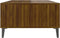 vidaXL - Salontafel - 103,5x60x35 - cm - bewerkt - hout - bruin - eikenkleur