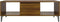 vidaXL - Salontafel - 103,5x60x35 - cm - bewerkt - hout - bruin - eikenkleur