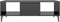 vidaXL - Salontafel - 103,5x60x35 - cm - bewerkt - hout - hoogglans - zwart