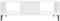 vidaXL - Salontafel - 103,5x60x35 - cm - bewerkt - hout - hoogglans - wit