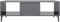 vidaXL - Salontafel - 103,5x60x35 - cm - bewerkt - hout - hoogglans - grijs