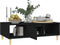 vidaXL - Salontafel - 103,5x60x35 - cm - bewerkt - hout - hoogglans - wit