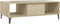 vidaXL - Salontafel - 103,5x60x35 - cm - bewerkt - hout - sonoma - eikenkleurig
