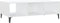 vidaXL - Salontafel - 103,5x60x35 - cm - bewerkt - hout - wit
