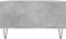 vidaXL - Salontafel - 104x60x35 - cm - bewerkt - hout - betongrijs