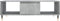 vidaXL - Salontafel - 104x60x35 - cm - bewerkt - hout - betongrijs