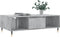 vidaXL - Salontafel - 104x60x35 - cm - bewerkt - hout - betongrijs