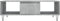 vidaXL - Salontafel - 104x60x35 - cm - bewerkt - hout - betongrijs