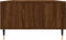vidaXL - Salontafel - 104x60x35 - cm - bewerkt - hout - bruineiken