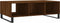 vidaXL - Salontafel - 104x60x35 - cm - bewerkt - hout - bruineiken