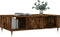 vidaXL - Salontafel - 104x60x35 - cm - bewerkt - hout - gerookt - eikenkleurig