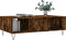 vidaXL - Salontafel - 104x60x35 - cm - bewerkt - hout - gerookt - eikenkleurig
