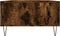 vidaXL - Salontafel - 104x60x35 - cm - bewerkt - hout - gerookt - eikenkleurig