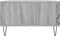 vidaXL - Salontafel - 104x60x35 - cm - bewerkt - hout - grijs - sonoma