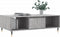 vidaXL - Salontafel - 104x60x35 - cm - bewerkt - hout - grijs - sonoma