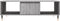 vidaXL - Salontafel - 104x60x35 - cm - bewerkt - hout - grijs - sonoma