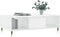 vidaXL - Salontafel - 104x60x35 - cm - bewerkt - hout - hoogglans - wit