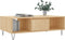 vidaXL - Salontafel - 104x60x35 - cm - bewerkt - hout - sonoma - eikenkleurig