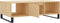 vidaXL - Salontafel - 104x60x35 - cm - bewerkt - hout - sonoma - eikenkleurig