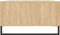 vidaXL - Salontafel - 104x60x35 - cm - bewerkt - hout - sonoma - eikenkleurig