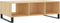 vidaXL - Salontafel - 104x60x35 - cm - bewerkt - hout - sonoma - eikenkleurig