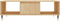 vidaXL - Salontafel - 104x60x35 - cm - bewerkt - hout - sonoma - eikenkleurig