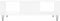 vidaXL - Salontafel - 104x60x35 - cm - bewerkt - hout - wit
