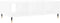 vidaXL - Salontafel - 104x60x35 - cm - bewerkt - hout - wit