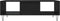vidaXL - Salontafel - 104x60x35 - cm - bewerkt - hout - zwart