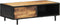 vidaXL - Salontafel - 105x50x35 - cm - ruw - mangohout