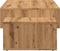 vidaXL - Salontafel - 105x55x32 - cm - bewerkt - hout - artisanaal - eikenkleurig