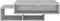 vidaXL - Salontafel - 105x55x32 - cm - bewerkt - hout - betongrijs