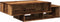 vidaXL - Salontafel - 105x55x32 - cm - bewerkt - hout - oud - houtkleurig