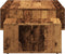 vidaXL - Salontafel - 105x55x32 - cm - bewerkt - hout - oud - houtkleurig
