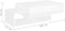 vidaXL - Salontafel - 105x55x32 - cm - bewerkt - hout - wit