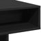 vidaXL - Salontafel - 105x55x32 - cm - bewerkt - hout - zwart - eikenkleur